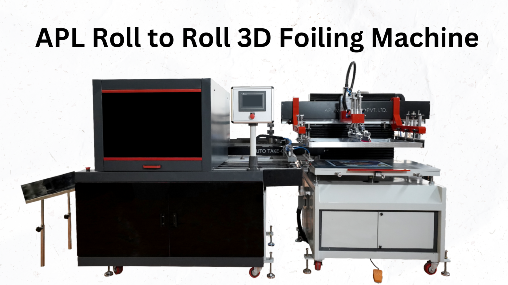 Roll-to-Roll 3D Foiling