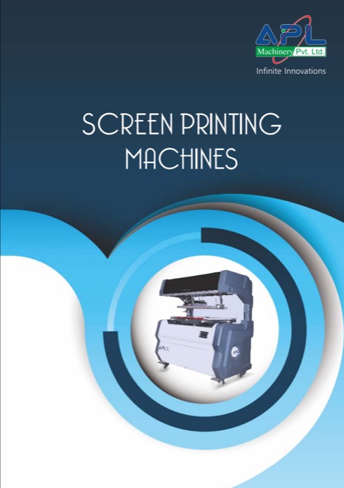Screen Printing brochure cover