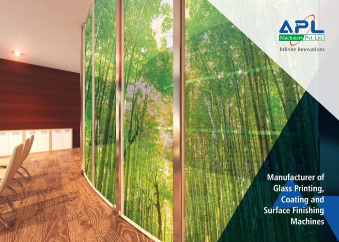 Glass Printing & Finishing brochure cover