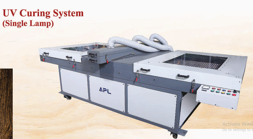 Single Lamp UV Curing System