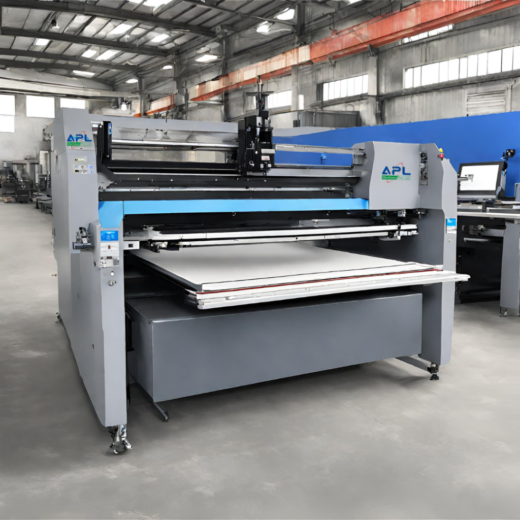 Four Pillar Glass Screen Printer