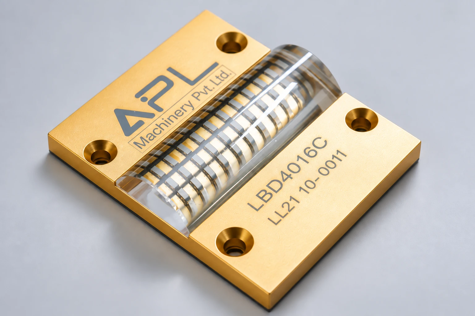 APL LED UV module construction detail